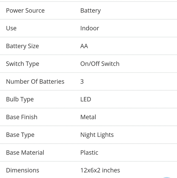 Multi Color Angel Lamp  New In Box - Picture 6 of 7